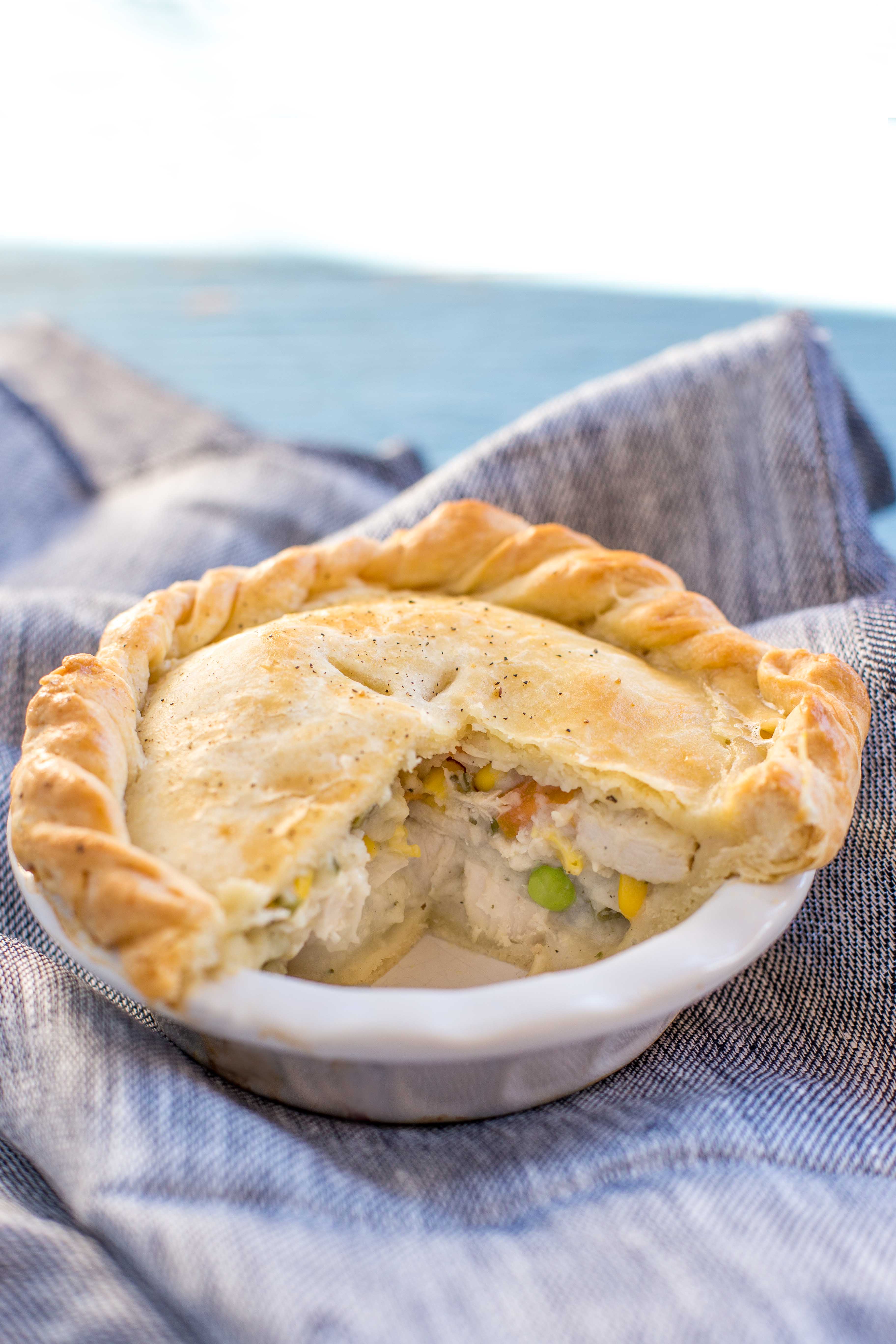 Individual Chicken Pot Pie