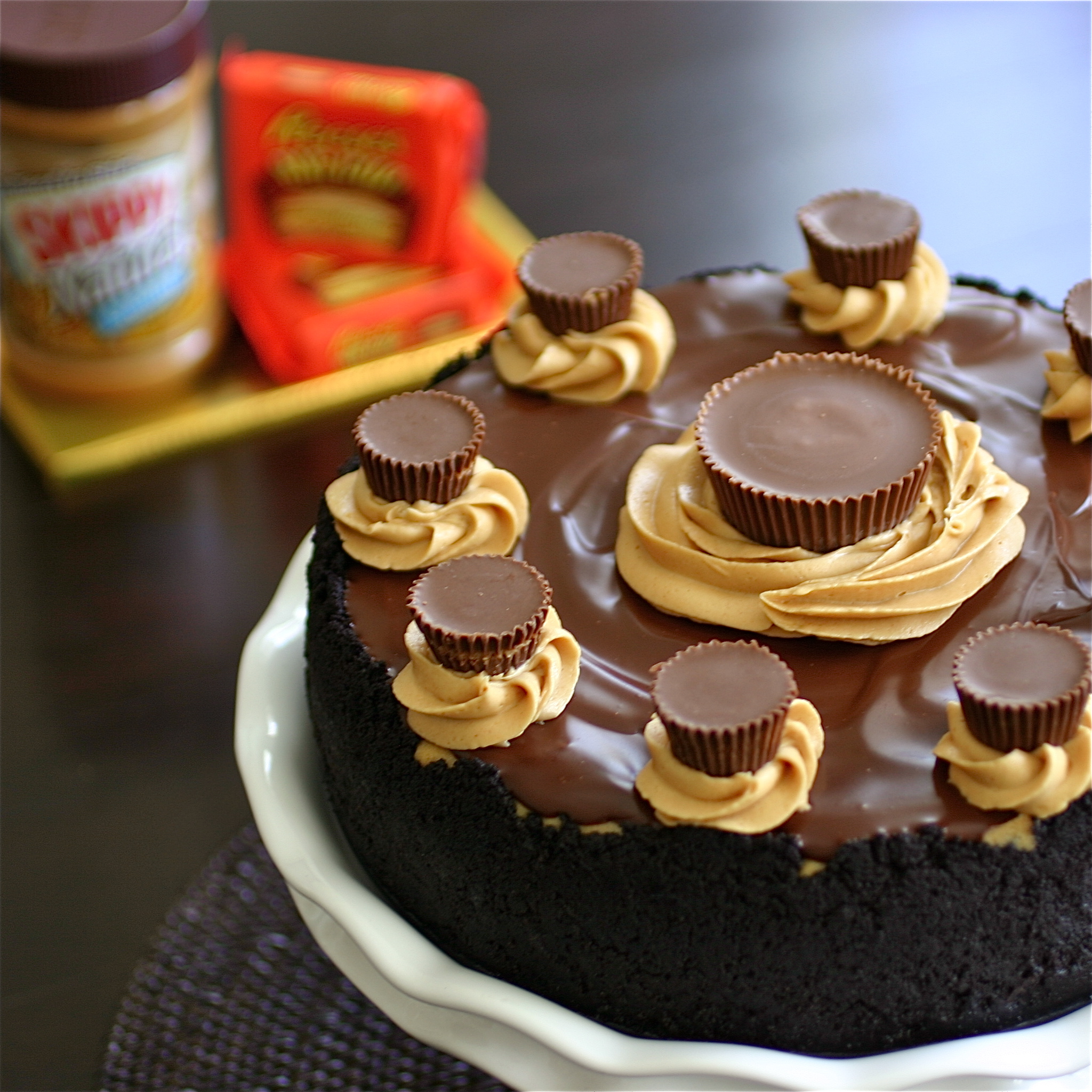 Peanut Butter Cup Cheesecake Deliciously Declassified
