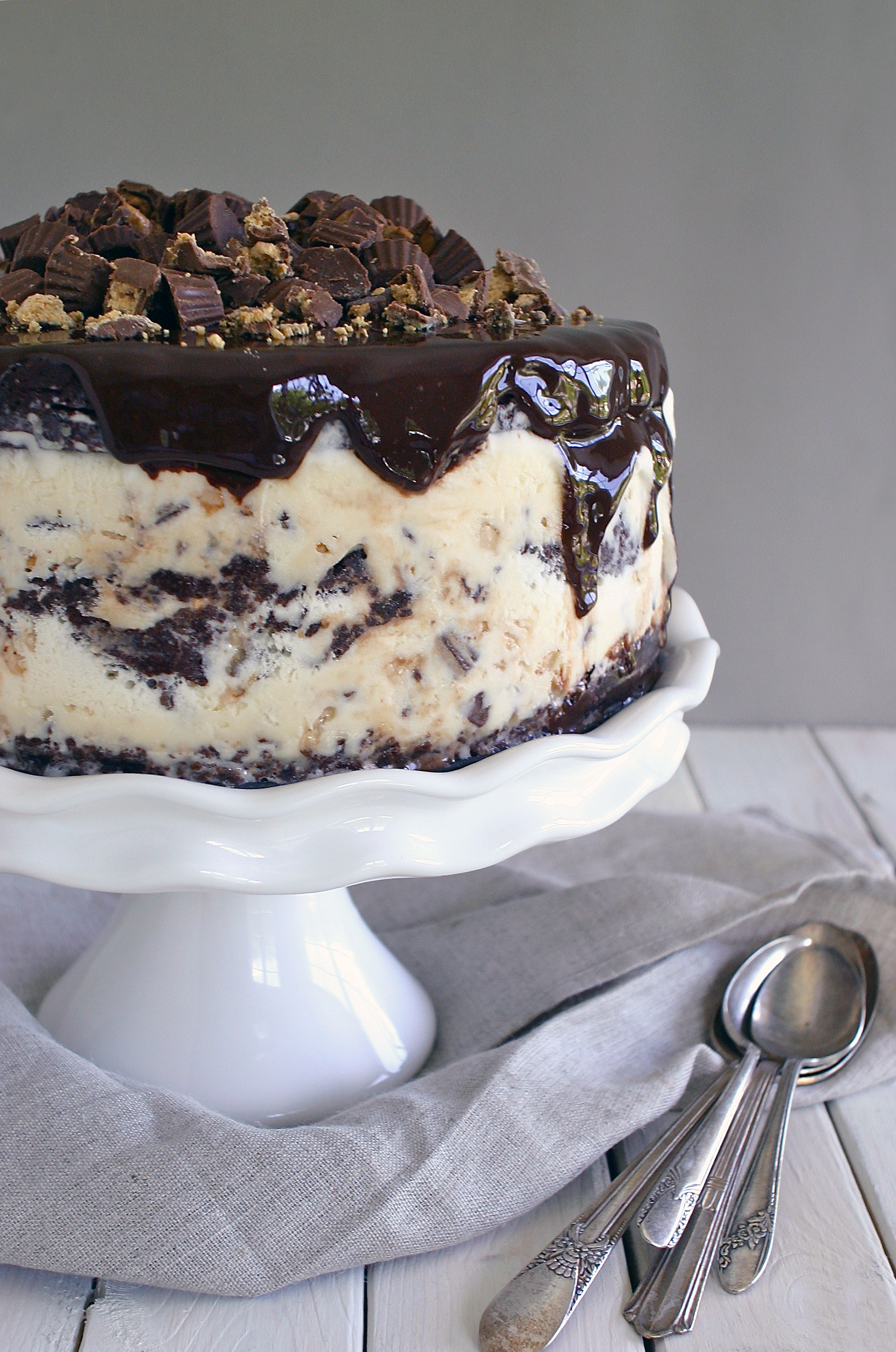 Reese S Brownie Ice Cream Cake Deliciously Declassified