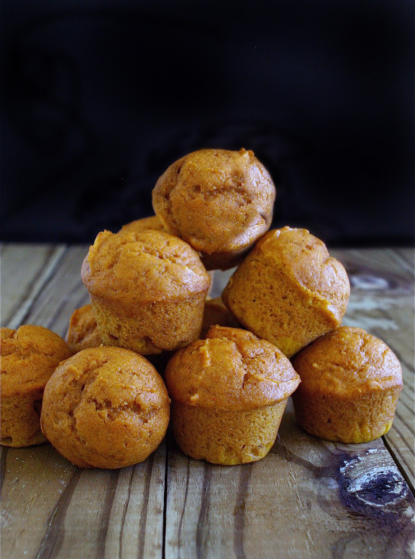 mini pumpkin muffins