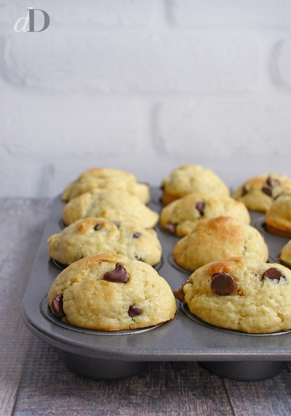 Chocolate Chip Muffins_close